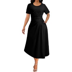 CuteCherry Women's Sexy Long Maxi Dresses Tropical Bodycon V Neck Floor Length Party Mermaid Dress in Kuwait