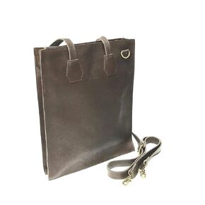 ON SALE Ladies Brown Messenger Lap top Bag Paper girl Bag | Shoulder Bag | Cow Hide African Leather | Stylish Lady | Journalist Reporter Bag