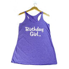 Birthday Girl Racerback Tank Top Birthday Shirt Bday Gift
