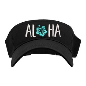 Aloha Visor | Hawaiian Vacation Hat | Personalized Visor | Sun Visor | Golf Visor