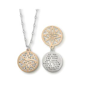 Necklace by Kathy Bransfield | Leave a Trail | Emerson | Sterling Silver | Jewelry | Present | Gift For Her | Graduation Necklace