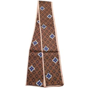 Skinny Clover Handbag Scarf and Small Fashion Handbag Handle Bow Wrapper,Fashion Purse Scarf, Bags Accessories,Small scarf Gift,3 Inches Wide by 46 Inches Long