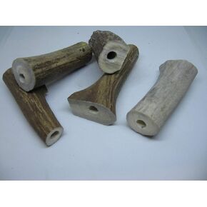 Antler pen blank with 3/8th inch hole drilled set of five blanks in Saudi Arabia
