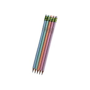 Personalized Pastel Engraved Pencils - Name Pencils - Custom Pencils- 5 Pack of Personalized Pencils