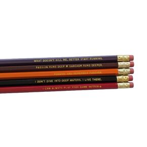 Funny Scorpio Birthday Gift Pencil Set Scorpio Pencils Zodiac Sign Pencil Set Astrology Pencil Set oct 23- Nov 21 Unique Scorpio Gift for Her Him