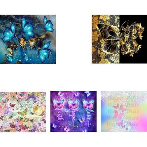 Butterfly Tumbler Sublimation Prints-Ready To Press Prints Bundle