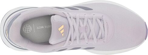 adidas Women's STARTYOURRUN Sneaker, Light Grey/Zero Metallic/Beam Pink, 9 in Saudi Arabia