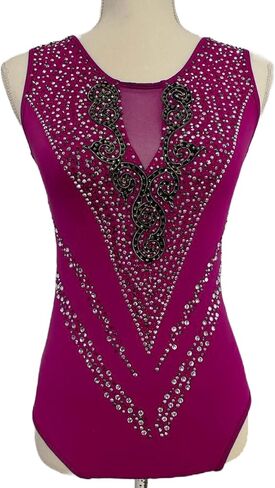 Leotards for gymnastics (L, Red) in Saudi Arabia