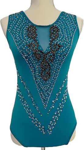 Leotards for gymnastics (L, Red) in Saudi Arabia