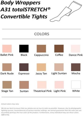 أغطية الجسم النسائية Total Strech Convertible Tights Style A31 in Saudi Arabia