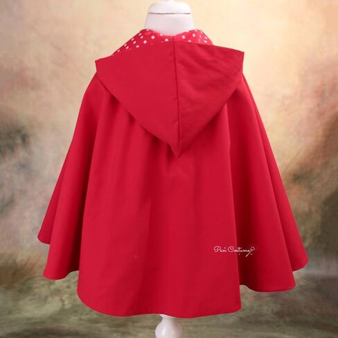 Red Riding Hood Costume, Little Red Riding Hood Outfit and Cape for Toddler (9 months US) in Saudi Arabia