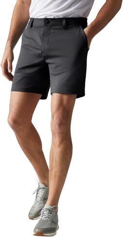 Rhone Commuter 7" Mens Shorts, Stretch Fabric Golf Shorts for Men, Flat-Front Mens Khaki Shorts, Wrinkle Resistant in Kuwait