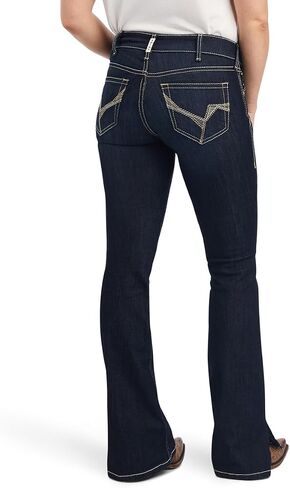 Ariat Female R.E.A.L. Perfect Rise Arrow Danna Boot Cut Jean Nashville 31 in Saudi Arabia