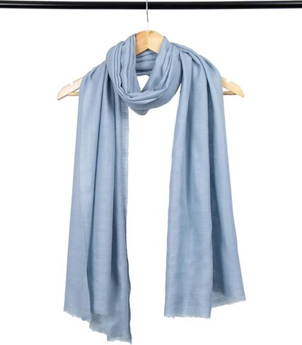 Lightweight Handmade Pashmina Scarf, 100% Pashmina Shawls, Women Pashmina Wraps, Authentic Pashmina Stole, 2497859915902 (70 x 200 cm) in Saudi Arabia