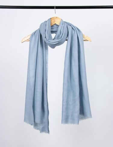 Lightweight Handmade Pashmina Scarf, 100% Pashmina Shawls, Women Pashmina Wraps, Authentic Pashmina Stole, 2497859915902 (70 x 200 cm) in Saudi Arabia