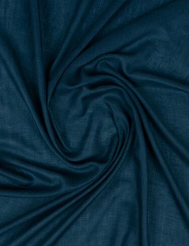 Handmade Solid Pashmina Shawl, Pure Pashmina Wrap, Cashmere Solid Pashmina Stole, Authentic Handmade Pashmina Scarf, Nile Blue Pashmina Shawl Wrap (70x200 cm) in Saudi Arabia