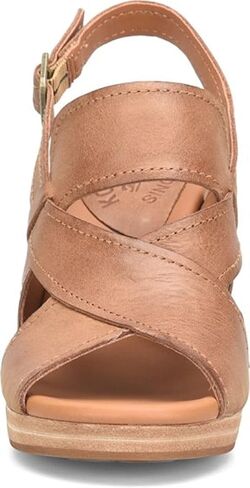 KORK-EASE Halley Women's Leather Heeled Sandals in Kuwait