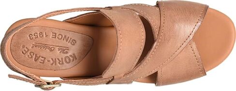 KORK-EASE Halley Women's Leather Heeled Sandals in Kuwait
