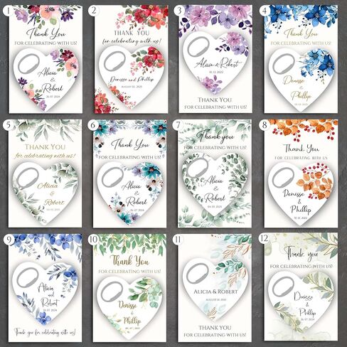 Wedding Bottle Opener Favors for Guests in Bulk, Hearts Shape Bottle Opener, Personalized Party Favors in Bulk, Wedding Favor Guests. 20 to 300 pcs. Custom Fridge Bottle Opener in Saudi Arabia