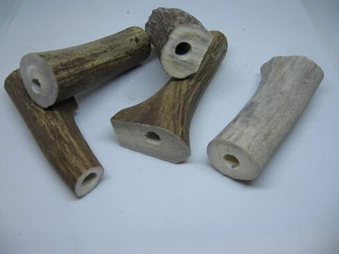 Antler pen blank with 3/8th inch hole drilled set of five blanks in Saudi Arabia