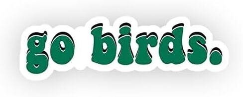 Go Birds Love Philly Eagle Vinyl Scener (5 بوصات) in Saudi Arabia