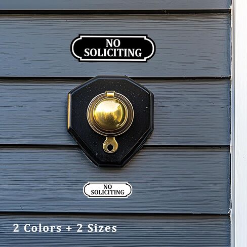 Doorbell Camera No Packit 8 Pack Pack Discer ، ملصق لقرار الباب ، ملصقات جرس الباب الحلقي ، ملصق في الهواء الطلق مقاوم للماء ، علامة ملصق صغيرة ، ملصقات الأبواب (4 أبيض ، 4 أسود) in Saudi Arabia