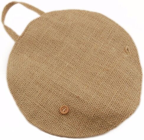 Summer-Ray 12 Handmade Hessian Burlap Pew Cone for Rustic Wedding Aisle Decorations in Saudi Arabia