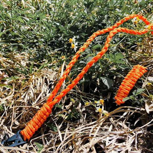 2 Set Heavy Duty Tactical Lanyard, Paracord Hunting Lanyard, Durable Orange Lanyard Necklace Strap 550 Keychain Lanyard for Outdoor Activities in Saudi Arabia
