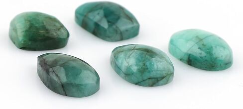 CRYSTALIS Rainbow Moonstone (10pcs) (8-12mm) Natural Loose Gemstone Wholesale Bulk Cabochons Jewelry Making Supply, Chakra Healing Polished Stones, Wire Wrapping, DIY, Gem Collection in Saudi Arabia