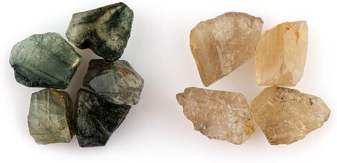 Natural Wholesale Raw Mix Gemstones Pack, Ruby, Emerald, Blue Sapphire Rough Stones, DIY Jewelry Making, Precious Stones, Loose Supply, Healing Crystals, Gem Collection in Saudi Arabia