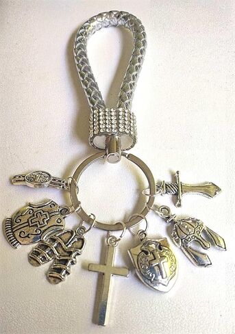 Women's Handmade Christian Armor of God Keychain in Saudi Arabia