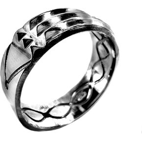Atlantis Ring 925 Solid Sterling Silver Talisman Egyptian Amulet Handcrafted (5) in Saudi Arabia