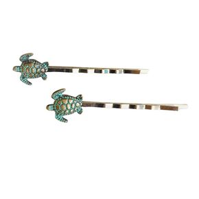 Turtle Hair Pin, Beach Hair Pin, Summer Hair Pin, Tortoise Bobby Pin, Women Hair Clip, Turtle Bobby Pin, Decorative Barrette, Turtle Jewelry