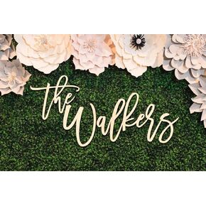 Family Name Sign, Wooden Custom Name Sign, Nursery Name Sign, Family Name Signs, Choice of Size & Fonts!