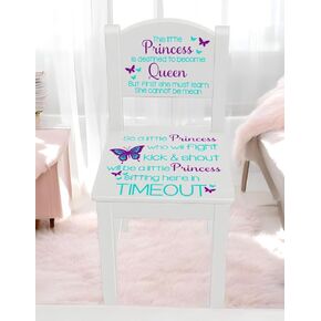 Children's Time out chair, Nusery or Playroom Chair, Cute Chair for Baby Shower Gift