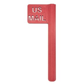 Magnetic Mailbox Flag, Replacement Flag with Magnet Mount