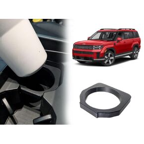 Stabilizer ring compatible with Stanley Tumbler cup holder insert for 2024-2025 Hyundai Santa Fe center console - anti wobble ring/anti spill interior accessory