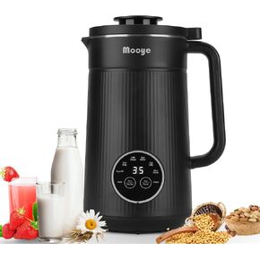 35oz/1000ml Nut Milk Maker with Nut Milk Bag - 8 in 1 Automatic Soy Machine for Homemade Almond, Oat, Soy Milk Machine - 10 Blades, 12 Hours Timer, Self-Cleaning Dairy-Free Beverages Maker in Kuwait