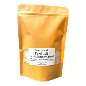 Patchouli Fabric Softener Crystals, 20 OZ, Freshens and Softens Fabrics, Non-Toxic Scent, Natural In-Wash Fabric Softener, Musky Patchouli Fabric Beads, Made in the USA