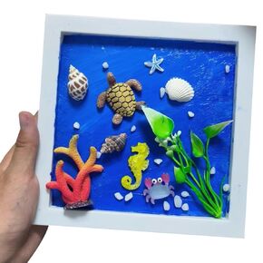wooden frame
