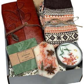 Hygge Gift Box for Her, Gift Box for Her, Self Care Gift Set, Gift Box for Friend, Cozy Gift Box, Cozy Care Package, Gift box for Women (English Garden)