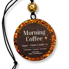 Morning Coffee Smelly Jelly's - Fresh Coffee Scented Air Freshener for Cars & Small Spaces, Long-Lasting Aroma