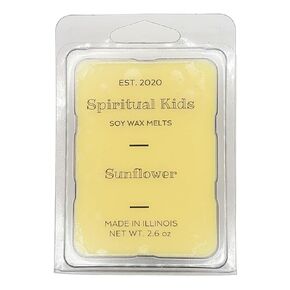 Sunflower 1 Pack 2.6oz All Natural Soy Wax Melts 6 cubes Hand Poured with Fragrant/Essential Oils!