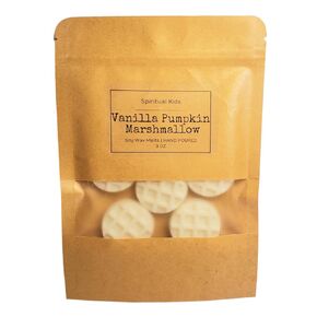Vanilla Pumpkin Marshmallow Soy Wax Melts 3oz HIGHLY SCENTED | Fall Wax Melts Food Scented Melts | Birthday Gift | Waffle Shaped Melts
