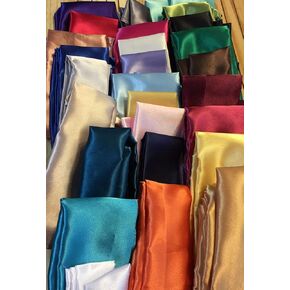 Cord Cover Satin Fabric Handmade in the USA 20 Colors and 100 Sizes Available