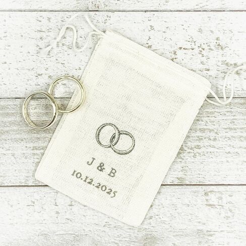 Personalized Wedding Ring Bag (Wedding Bands) in Saudi Arabia