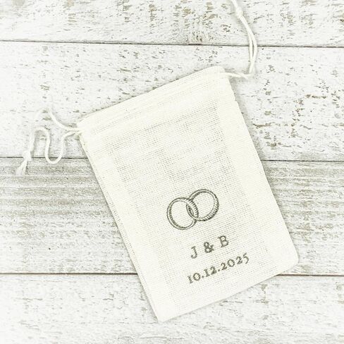 Personalized Wedding Ring Bag (Wedding Bands) in Saudi Arabia