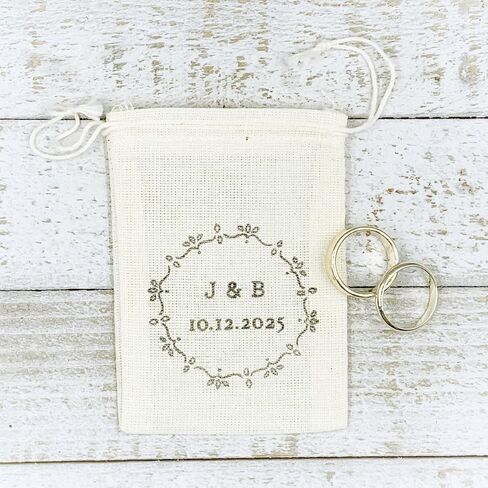 Personalized Wedding Ring Bag (Wedding Bands) in Saudi Arabia