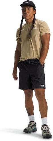 شورت Wander للرجال من THE NORTH FACE 2.0 (مقاس قياسي وكبير)، لؤلؤي مدخن، مقاس متوسط ​​عادي in Saudi Arabia