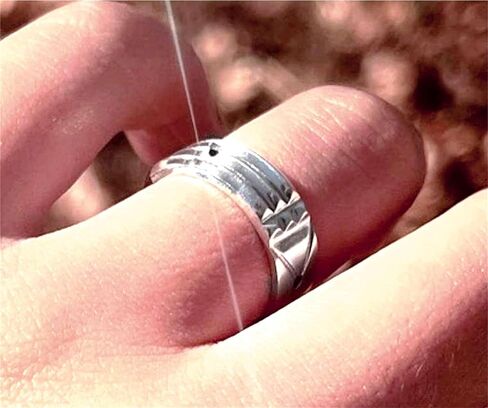 Atlantis Ring 925 Solid Sterling Silver Talisman المصرية المصنوعة يدويًا (5) in Saudi Arabia
